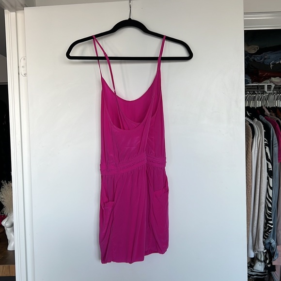 Wilfred cross back silk romper - Picture 2 of 2